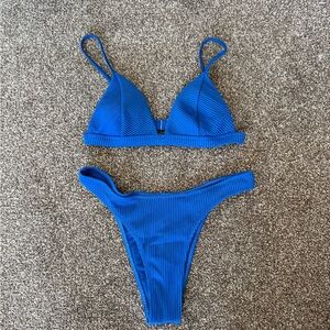Hollister Vibrant Blue Bikini Set